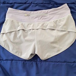 Lavender Lululemon speed short